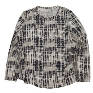 Ibkul long sleeve crew neck golf top rue black size XXL